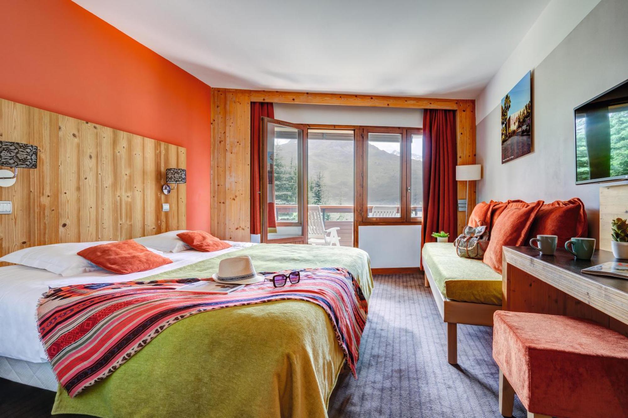 Hotel Les Bruyeres Les Menuires Pokoj fotografie